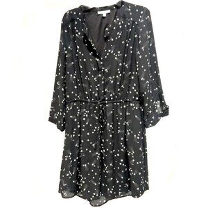 Brand New DR2 Star Pattern Long-Sleeved Mini Dress